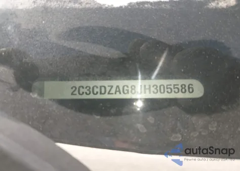 2018 Dodge Challenger Sxt Plus from USA, damaged, VIN 2C3CDZAG8JH305586